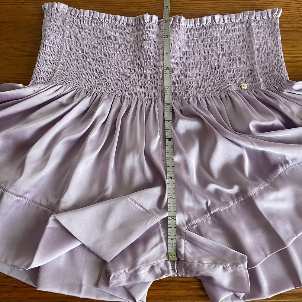 Natural Life Daisy Smocked Shorts Lavender Size M - Picture 14 of 14
